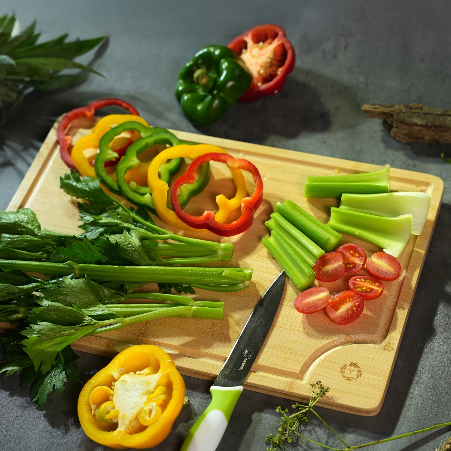 Bamboo Kitchen Utensil Bundle - Thoughtful Housewarming Gift Package For New Home & Married Couples! Cooking Utensils, Charcuterie Trays.